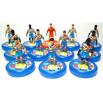 Subbuteo Andrew Table Soccer Mainz 05 3rd kit 2018-19 on WSB Professional bases